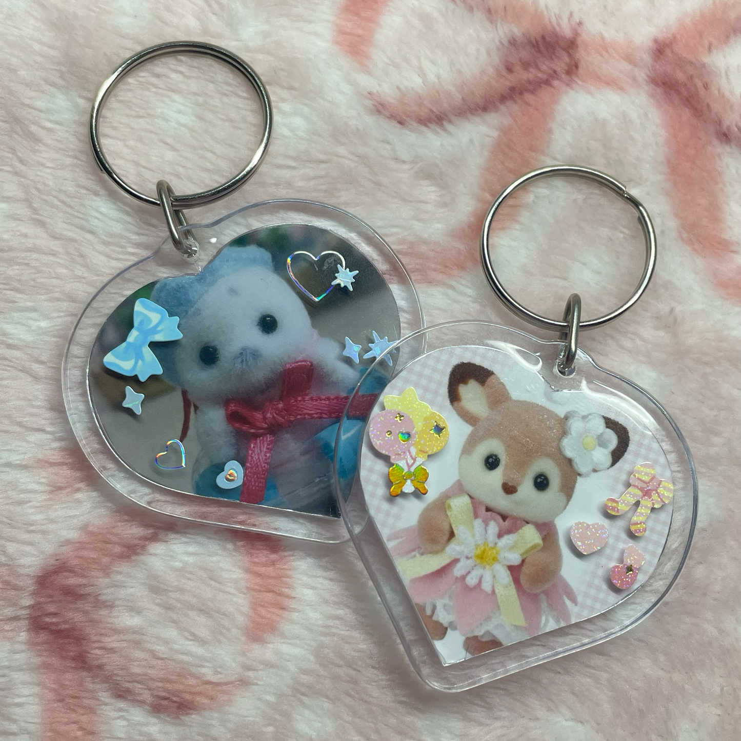 ✧Heartfelt Charm✧ Custom Keychain