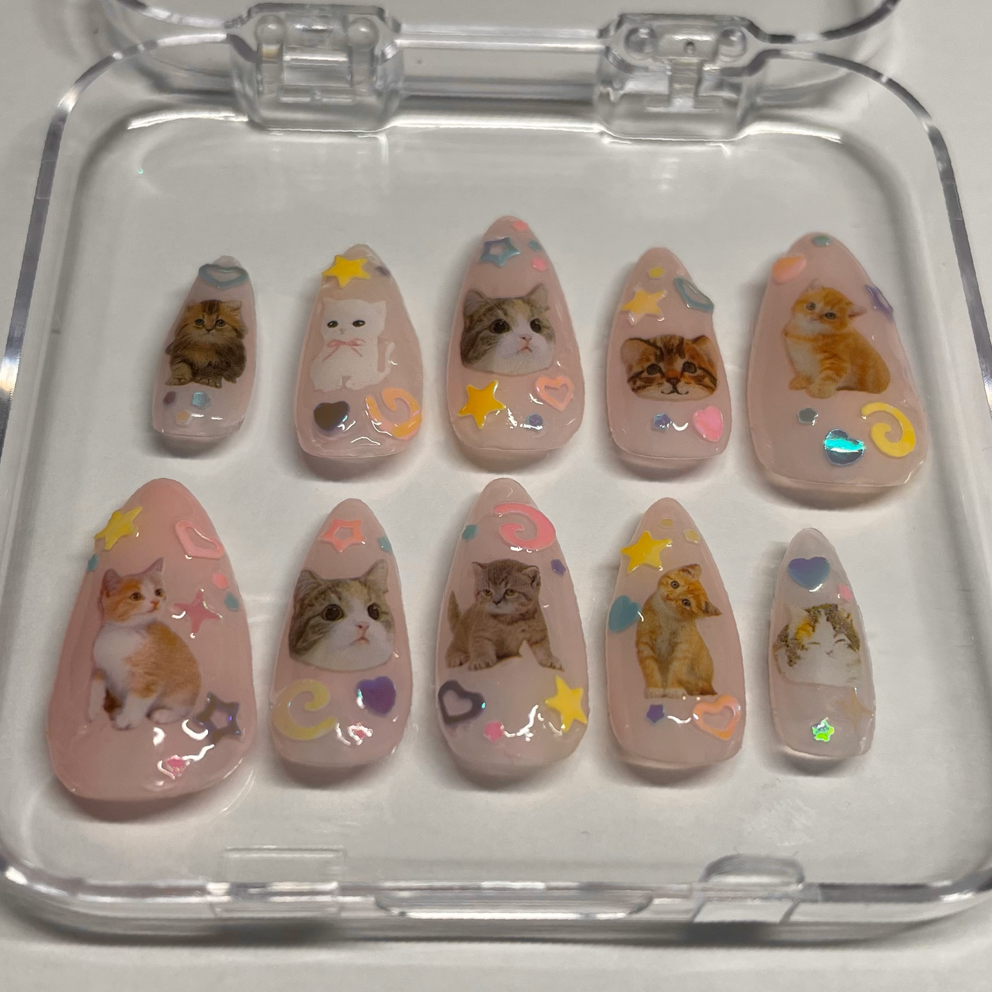 ✧Cutie Kitties✧ Press On Nails