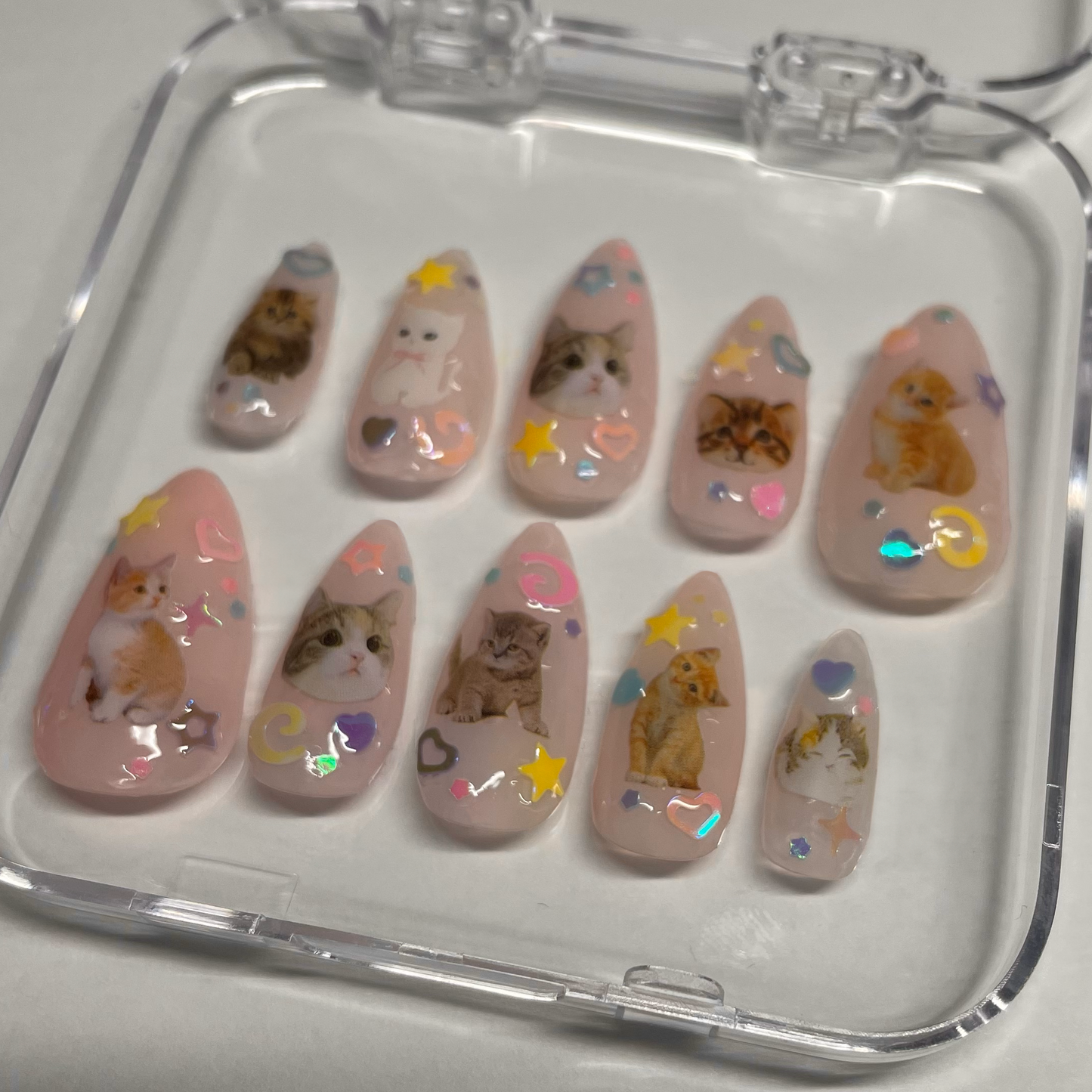 ✧Cutie Kitties✧ Press On Nails