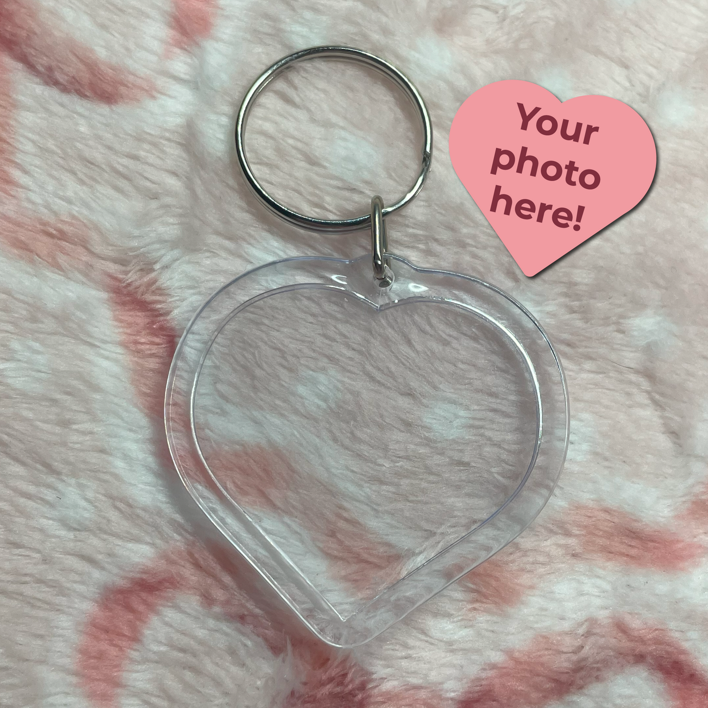 ✧Heartfelt Charm✧ Custom Keychain