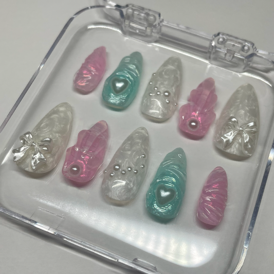 ✧Mystic Mermaid✧ Press On Nails